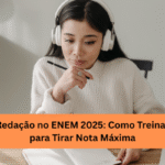 Redação no ENEM 2025: Como Treinar para Tirar Nota Máxima